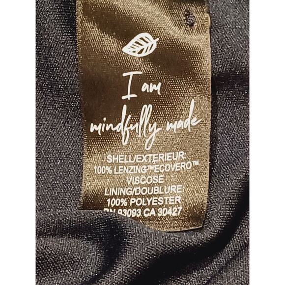 Nic and Zoe Women's medium Tie Front Medallion Mix Shirt Dress - Picture 10 of 11